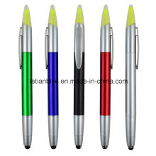 Promotion Gift Stylus Touch Pen with Highlighter (LT-C705)